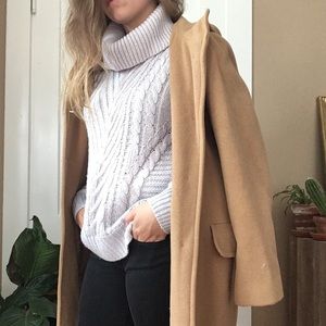 Collection Harvè Bernard tan wool coat